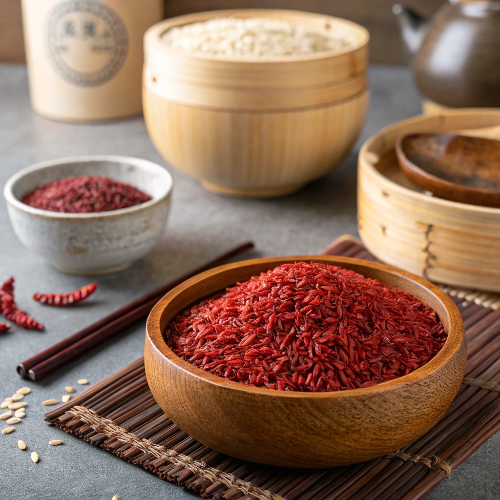 Red yeast rice in Asian cuisine
