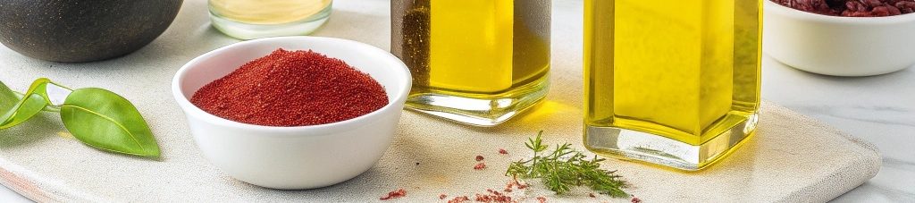 What cooking oils pair best with red yeast rice