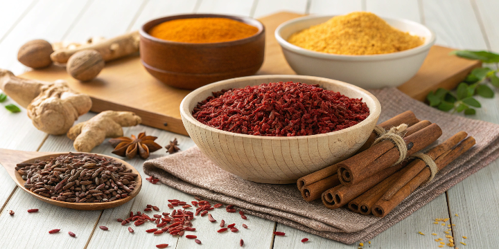Can I use red yeast rice in spice blends