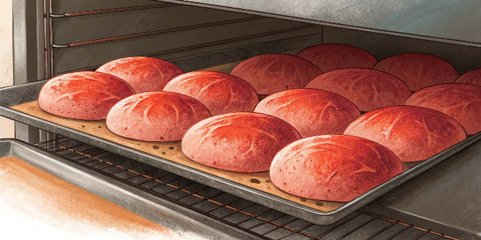 Can you bake bread with red yeast rice flour