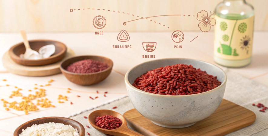 How to Make Red Yeast Rice Naturally