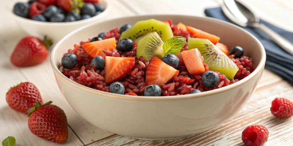 How to Mix Red Yeast Rice with Fruits