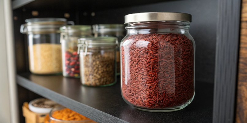 How to keep homemade red yeast rice fresh