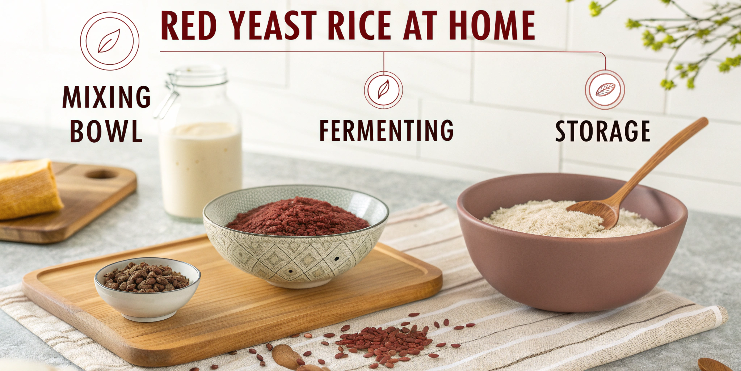 How to make red yeast rice at home
