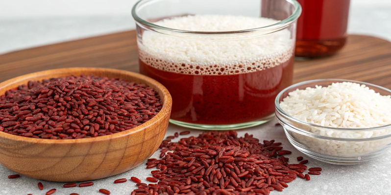 How to reduce red yeast rice fermentation time