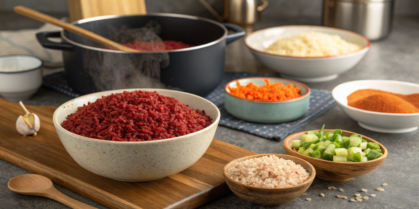 Red Yeast Rice in Meal Preparations