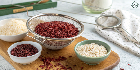 Why rinse red yeast rice three times minimum